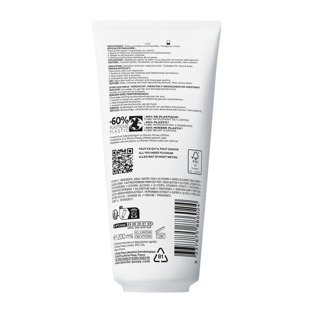 LA ROCHE POSAY ANTHELIOS POST-UV EXPOSURE AFTER-SUN LOTION ΓΙΑ ΕΥΑΙΣΘΗΤΟ ΔΕΡΜΑ - 2